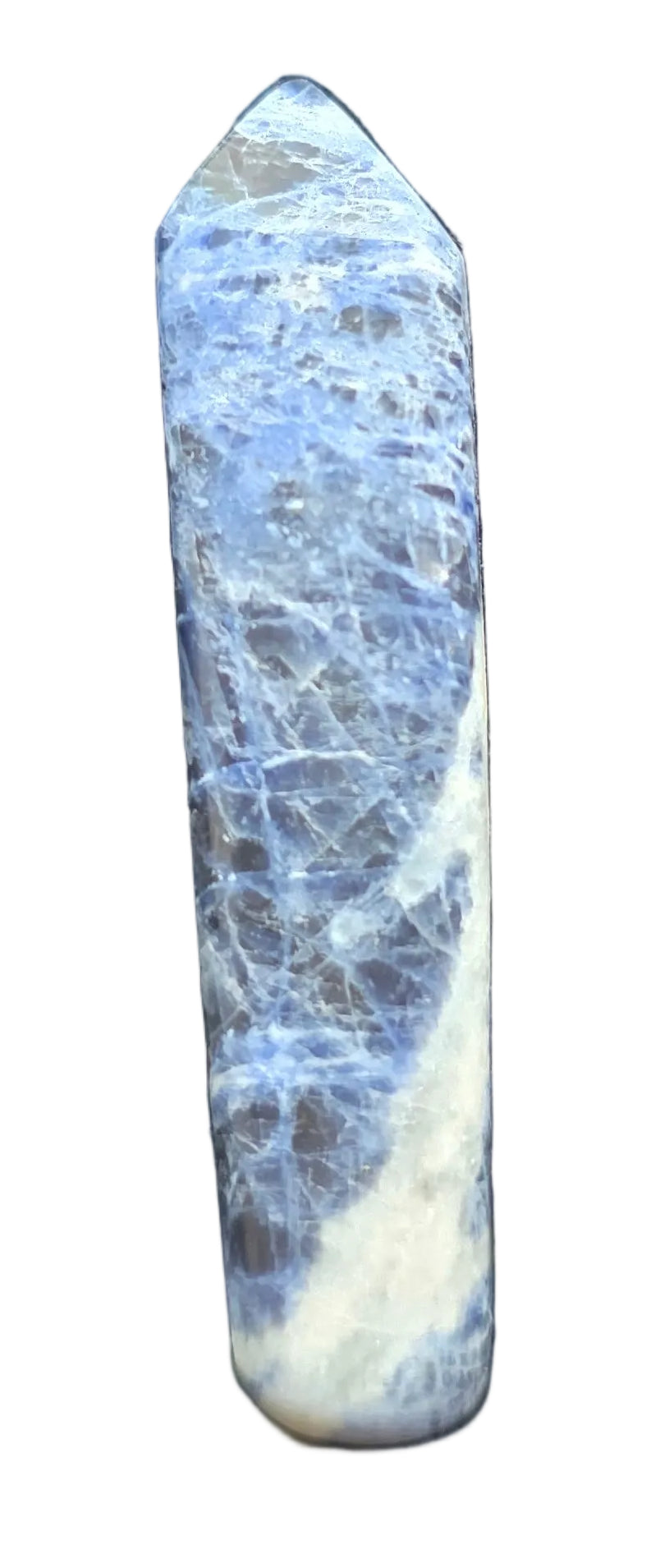 Hand Cut & Polished Sodalite Wand
