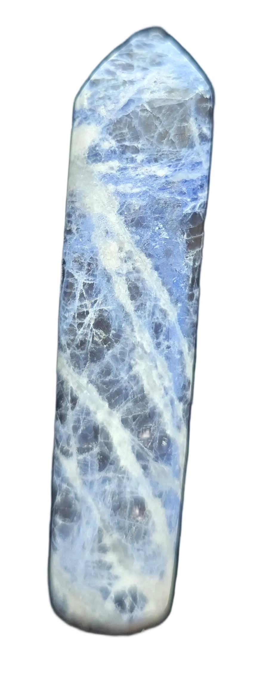 Hand Cut & Polished Sodalite Wand